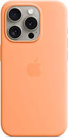 Чохол для смартфона Apple iPhone 15 Pro Silicone Case with MagSafe - Orange Sorbet (MT1H3)