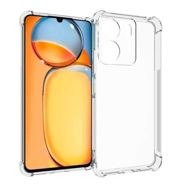 Протиударний прозорий чохол для Xiaomi Redmi 13C / Poco C65