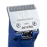 Машинка для грумінгу Andis Super AGC 2 Speed Brushless Blue, фото 3