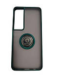 Накладка "Ring Case 3in1" Realme C65 4G Dark Green, фото 2