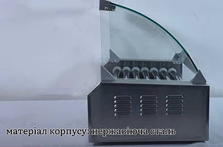 Гриль роликовий FROSTY R2-7 зі склом, фото 4