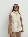 Жіночий демісезонний жилет, фото 2