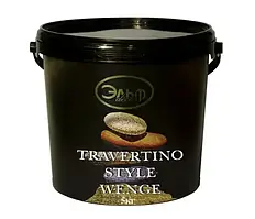 Декоративна вапняна штукатурка Elf Decor TRAVERTINO STYLE Wenge 1кг