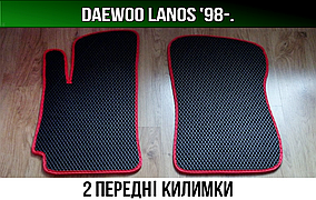 ЄВА передні килимки Daewoo Lanos '98-. EVA килими Деу Ланос Део