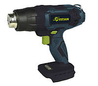 Термоповітродувка акумуляторна 21В, 20-600 Titan PHG621E