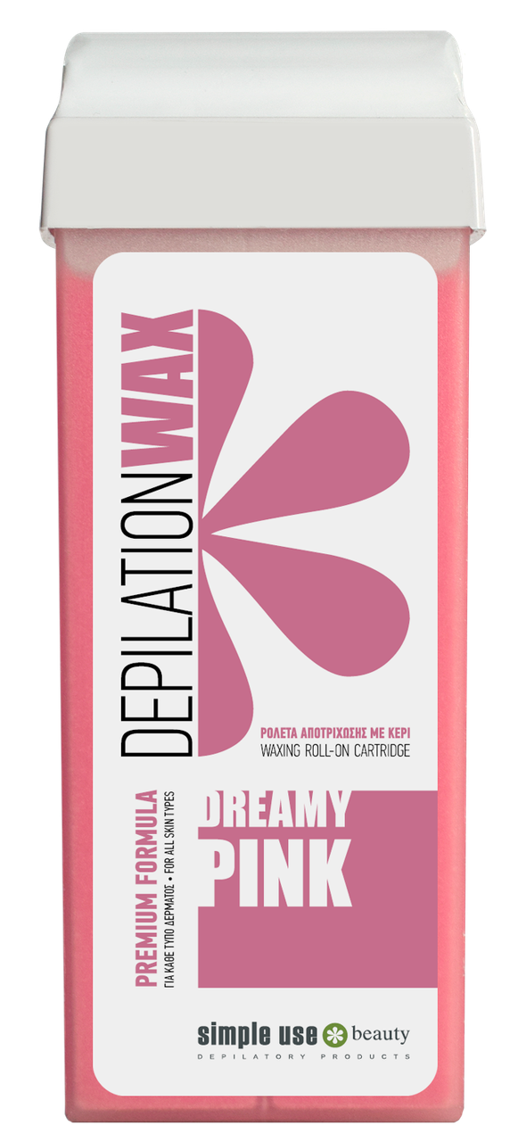 Віск у картриджі Simple use Рожеві Мрії (Dreamy Pink) для депіляції 100мл