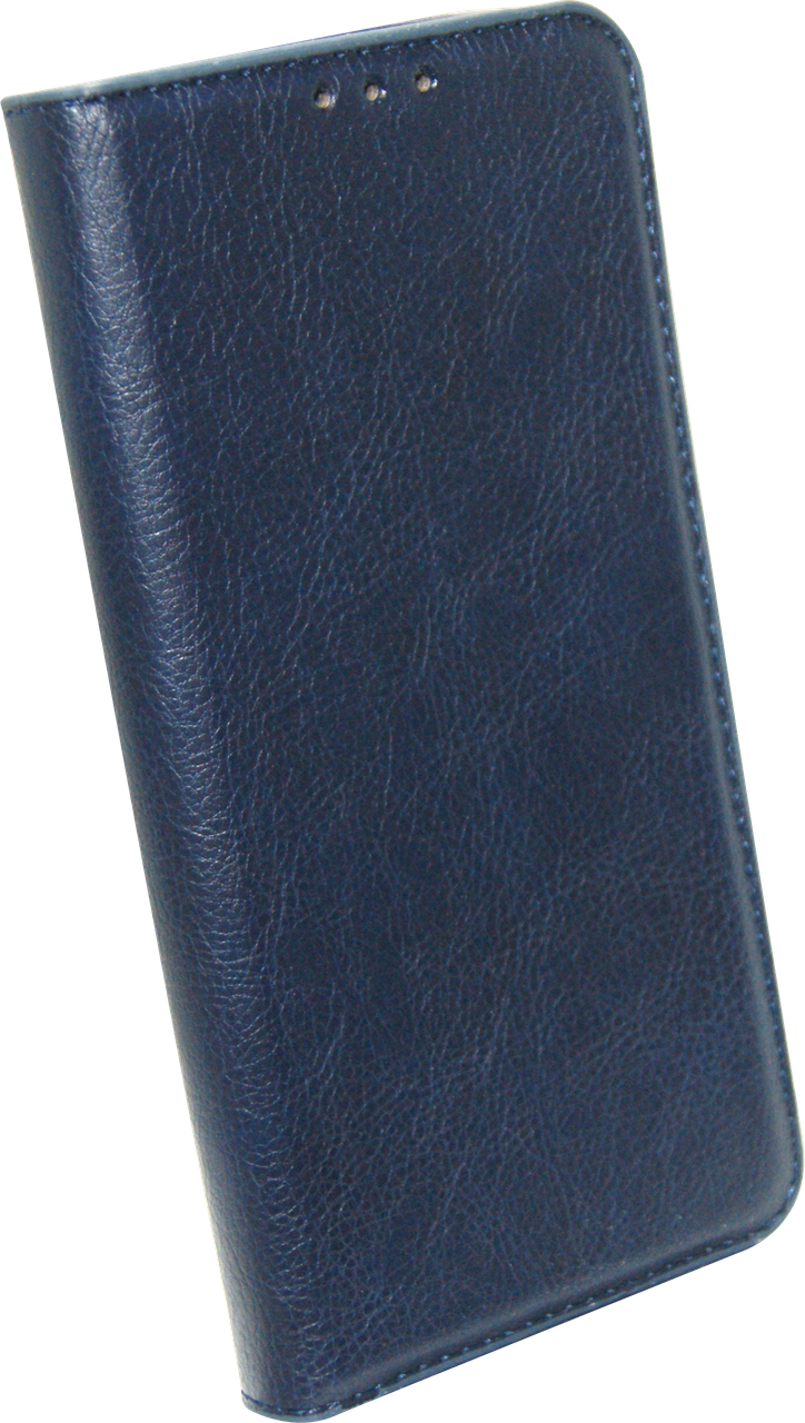 Чохол-книжка Motorola G54 Leather Темно-синій