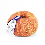 ПРЯЖА MOHAIR FANTASIE/МОХЕР ФАНТАЗІЯ, червоний-жовтий 105, фото 3
