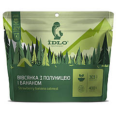 Вівсянка з полуницею і бананом "ЇDLO"