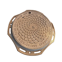 Люк оглядових колодязів чавунний легкий типу "Л" А15