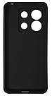 Чохол Silicone case Camera Protective для Xiaomi Redmi Note 13 4G (03) чорний Black, фото 3