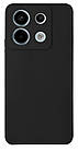 Чохол Silicone case Camera Protective для Xiaomi Redmi Note 13 4G (03) чорний Black, фото 2