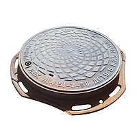 Люк оглядових колодязів чавунний легкий типу "Л" А15 з замком