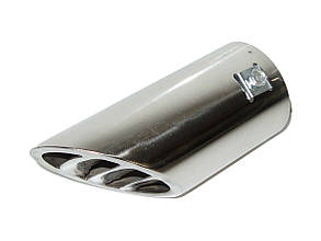 Насадка на глушник 0264 d-62мм нержавіюча сталь