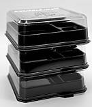 Суші-бокс 145*145*50 з діленнями, фото 2