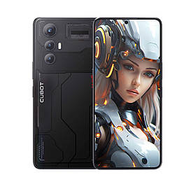 Смартфон Cubot Max 5 12/256Gb, 6,95” IPS, 100 МП камери, NFC, батарея 5100 мАг, чорний