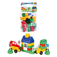 Конструктор №0 0328 (18) "Technok Toys" 44 деталі, в пакеті [Склад зберігання: Одеса №4]