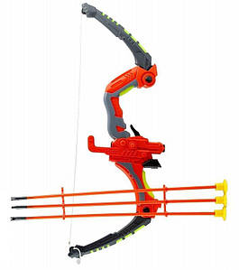 Цибуля "Archery set" з прицілом (3 стріли, зі світловими ефектами) 881-27A