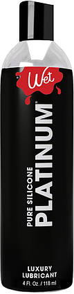 Мастило на силіконовій основі Wet Pure Silicone Platinum, 118 мл, фото 1
