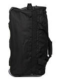 Сумка на колесах Airtex мала S чорна 54x28x30см/45л/2.1кг/Airtex 826-55, фото 3