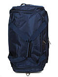 Сумка на колесах мала S синя 54x28x30см/45л/2.1кг/Airtex 826-55, фото 5