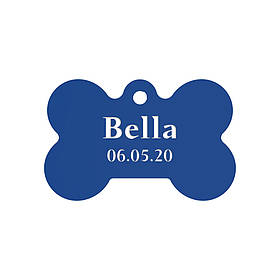 Адресник для собаки Navy Blue 30x20мм