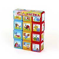 Кубики "Абетка 12 шт" укр. 06042 (24) "M Toys" [Склад зберігання: Одеса №4]