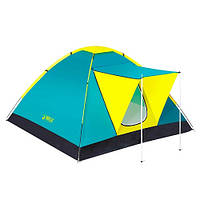 Намет туричтичний Bestway 68088 «Pavillo Cool Ground X3» (120*210*210 см., тримісний, навіс, 600 мм вод.ст.) [Склад зберігання:
