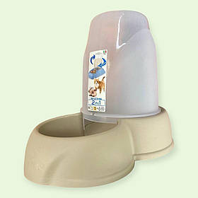 Диспенсер для корма та води для котів і собак Eat&Drink 1,6л