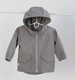 Дитяча демісезонна куртка для малюків Wind зріст 74 см (6 - 9 місяців) Kid's Fantasy Сірий