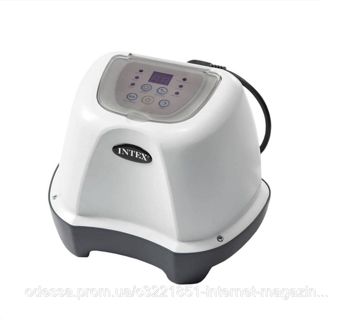 Хлоргенератор Intex 26664 (хлор 4 г/год, для басейнів об'ємом до 17413 л, працює від фільтра-насоса 1136-3785 л/год, таймер,