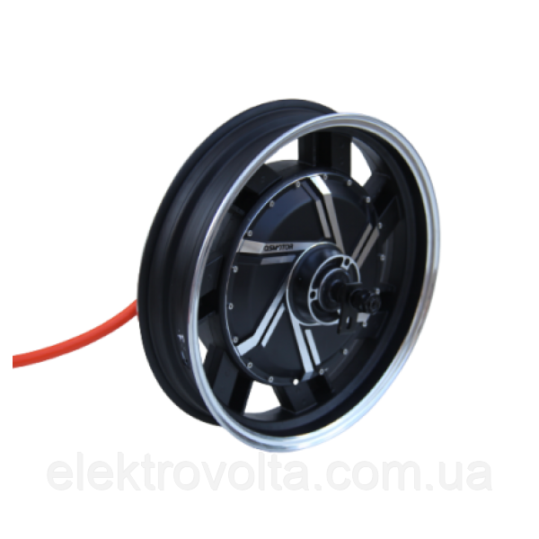 Мотор-колесо для мотоцикла QS motor 72-96v8000w(16000w) в литом ободе ...