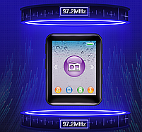 MP3 плеєр Rijaho S09 Bluetooth Hi-Fi 8Gb English version із зовнішнім динаміком, фото 8