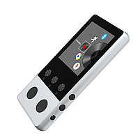 MP3 плеєр Mahdi A5 Bluetooth 5.0 Hi-Fi 16Gb English version із зовнішнім динаміком сріблястий, фото 5