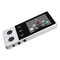 MP3 плеєр Mahdi A5 Bluetooth 5.0 Hi-Fi 16Gb English version із зовнішнім динаміком сріблястий, фото 6