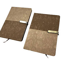 140014 Блокнот шкірозамінників А5 98 л