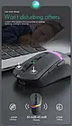 Мишка iMice G-902 Black 6 кнопок, 1000/2000/3000 DPI, 2.4Ghz, Bluetooth 10м, фото 4