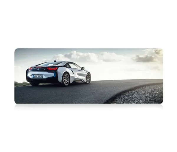 Килимок для мишки Voltronic BMW Gray 300x700 з боковою прошивкою, товщина 2 мм