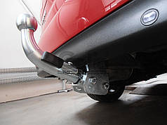 Фаркоп Ford Galaxy 2000-2006 (Форд Галаксі) без підрізання бампера Швидкознімний автомат на ручці