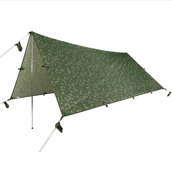 Тент Туристичний Кемпінговий Wechsel Tarp Elements TL Camo (231148) похідний для відпочинку