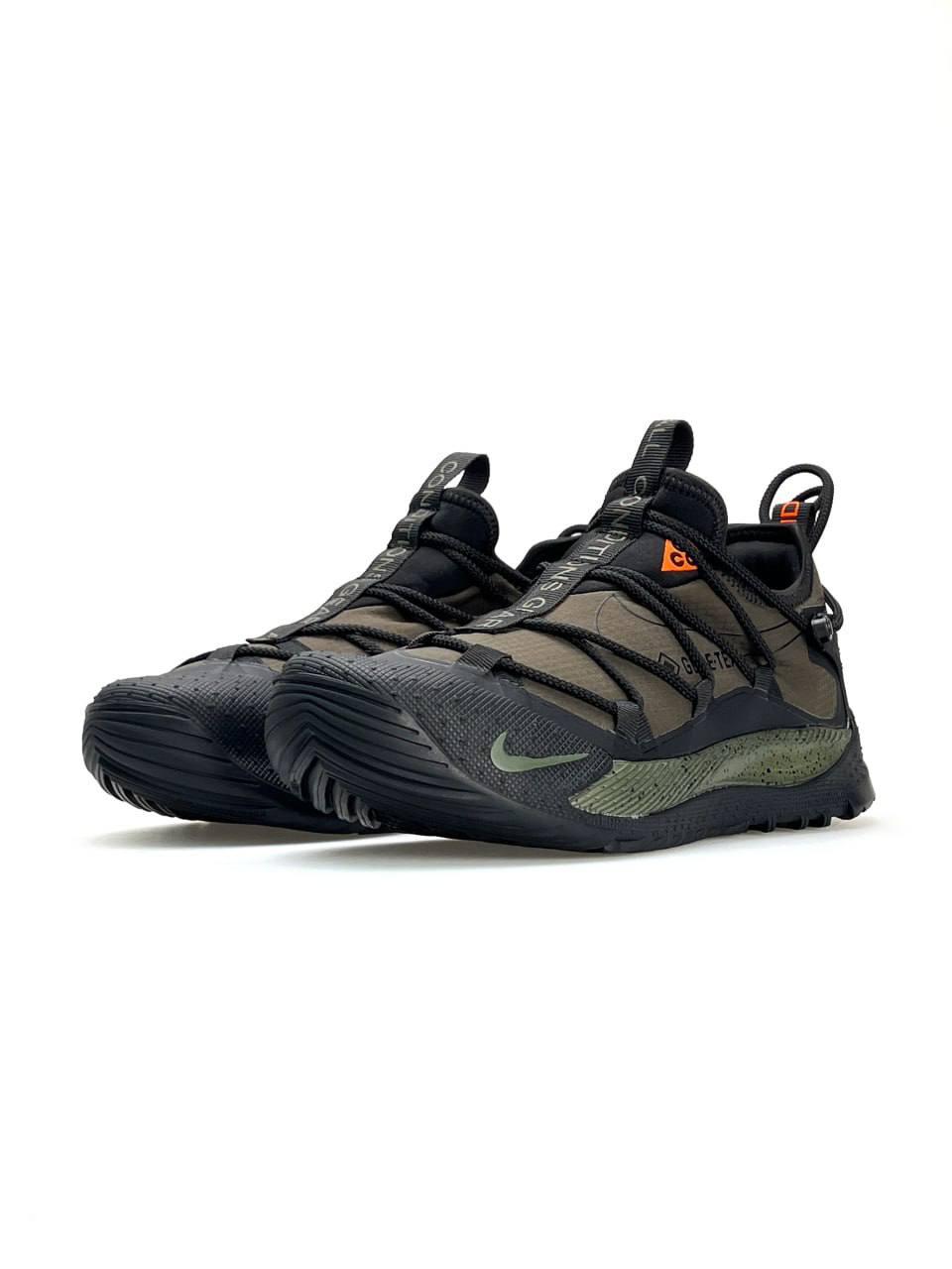 Чоловічі кросівки Nike ACG Air Terra Trinsulate Antarktik Khaki Black, кеди Найк хакі. Чоловіче взуття