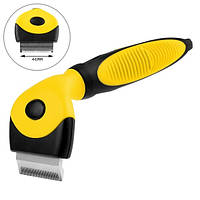 Гребінець-триммер для видалення підшерстка Bronzedog 16х4.6см (2007033008919)