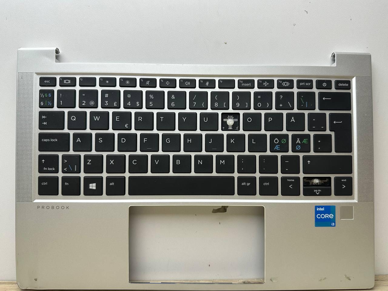 Уцінка! Погнутий кут, немає 2х кнопок HP ProBook 430 G8 Корпус C (топкейс, середня частина) M49528-001 3A бу, фото 1