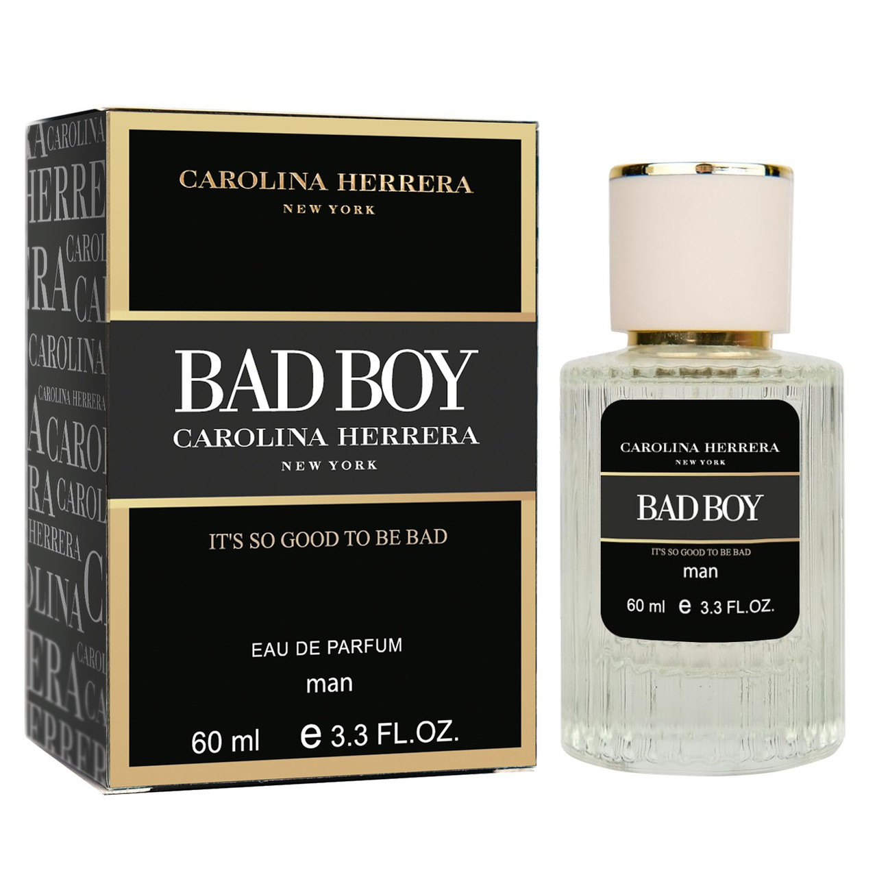 Парфум чоловічий Carolina Herrera Bad Boy 60 мл (УПАКОВКА 18 ШТУК)