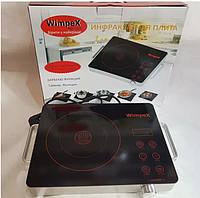 Інфрачервона плита з таймером настільна 2000 W WIMPEX WX-1324, одноконфоркова плита