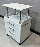 Візок косметологічний із шухлядами V346, фото 4
