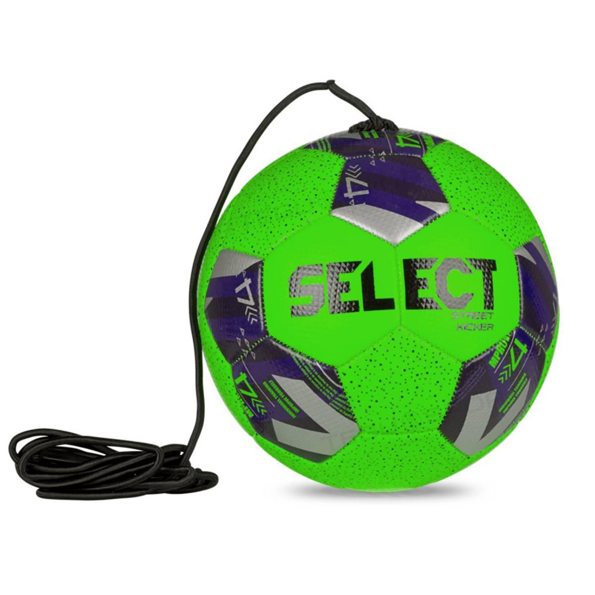 М'яч для футболу Select Street Kicker Green (для тренувань на шнурку)