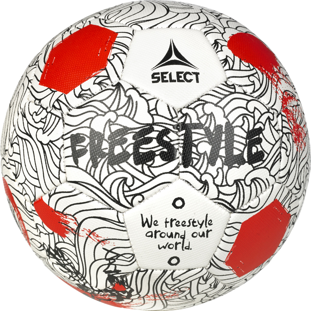 М'яч для футболу Select Monta Freestyler v24 white (для фристайлу)