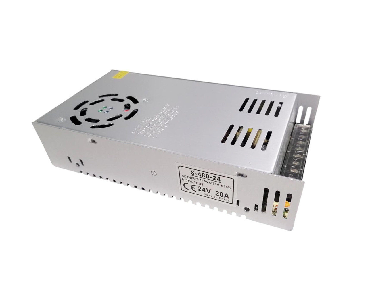 Блок живлення 24 V 20 A METAL UKC