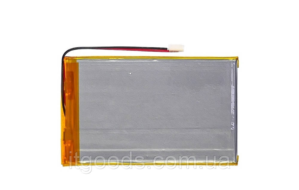 Універсальна батарея 3.7V 2500mAh (4.0*60*100mm) 2-pin для планшетів / телефонів / камер / павербанків
